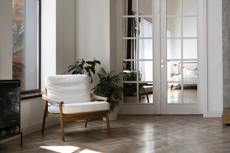 Header interior design zoom calls with plants