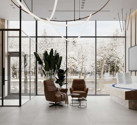 Vertical slider lobby 3