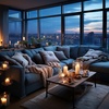 Art thumb cozy lively home interior design