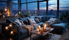 Wide thumb cozy lively home interior design