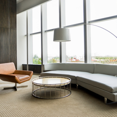 Thumb modern lounge room interior office building