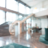 Art thumb blurred lobby with stairs